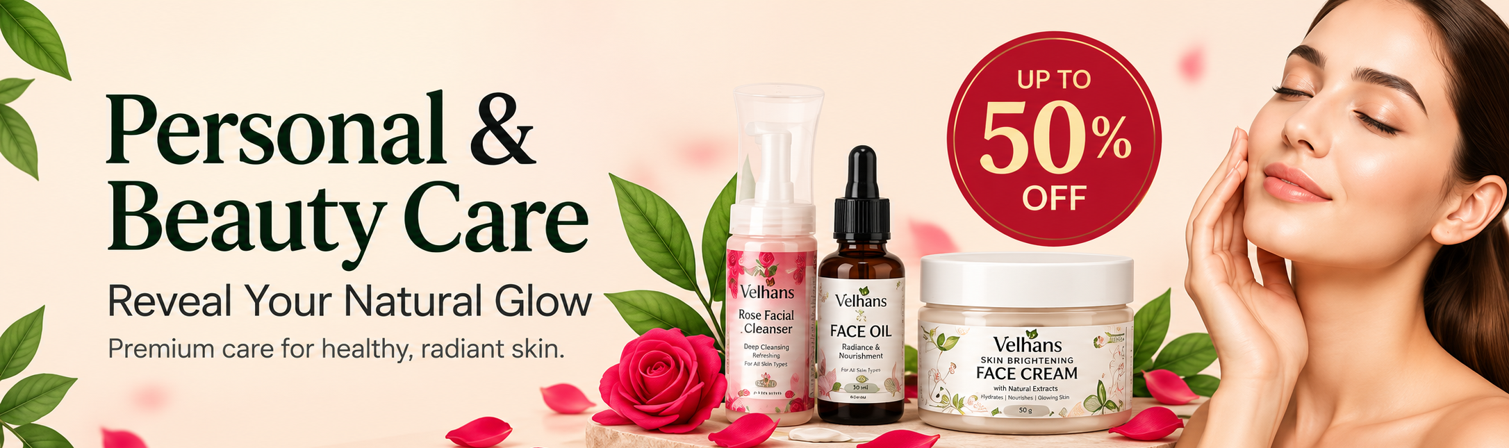 Personal and Beauty Care. Reveal Your Natural Glow. Up to 50% off.