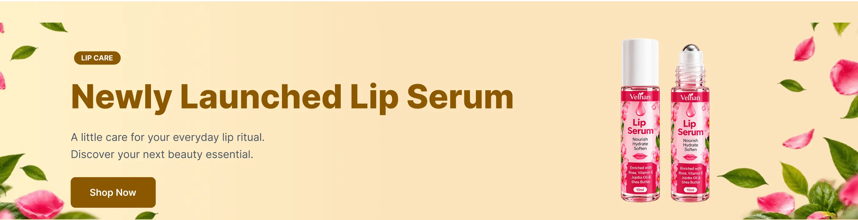 Lip Care. Newly Launched Lip Serum. A little care for your everyday lip ritual.